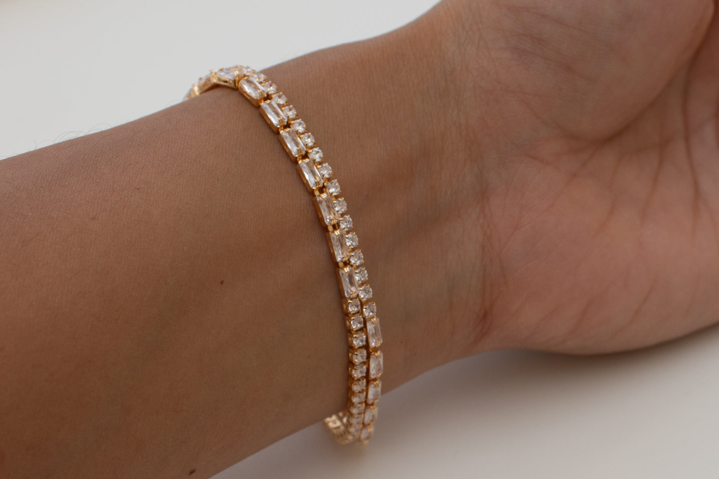 Éclat Svelte Double Bracelet